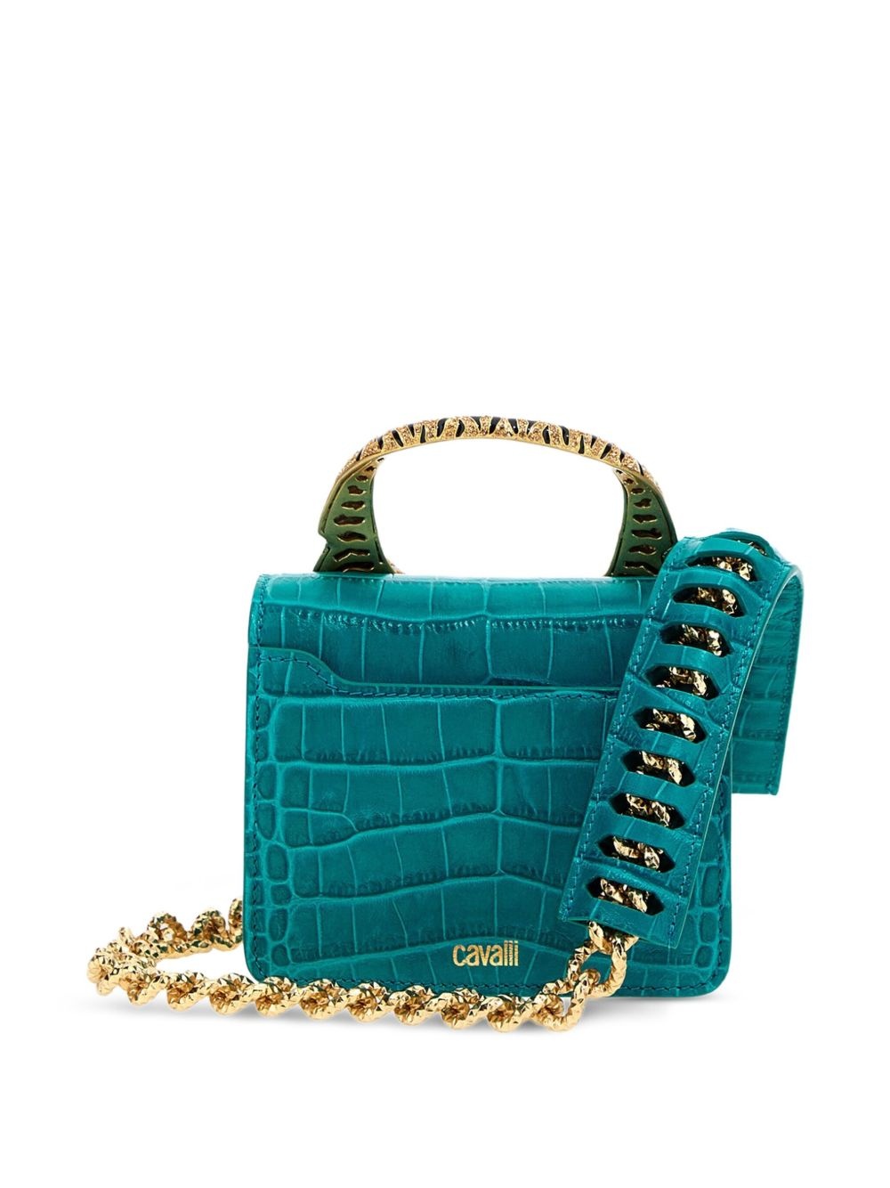 Roar crocodile-effect tote bag - 3