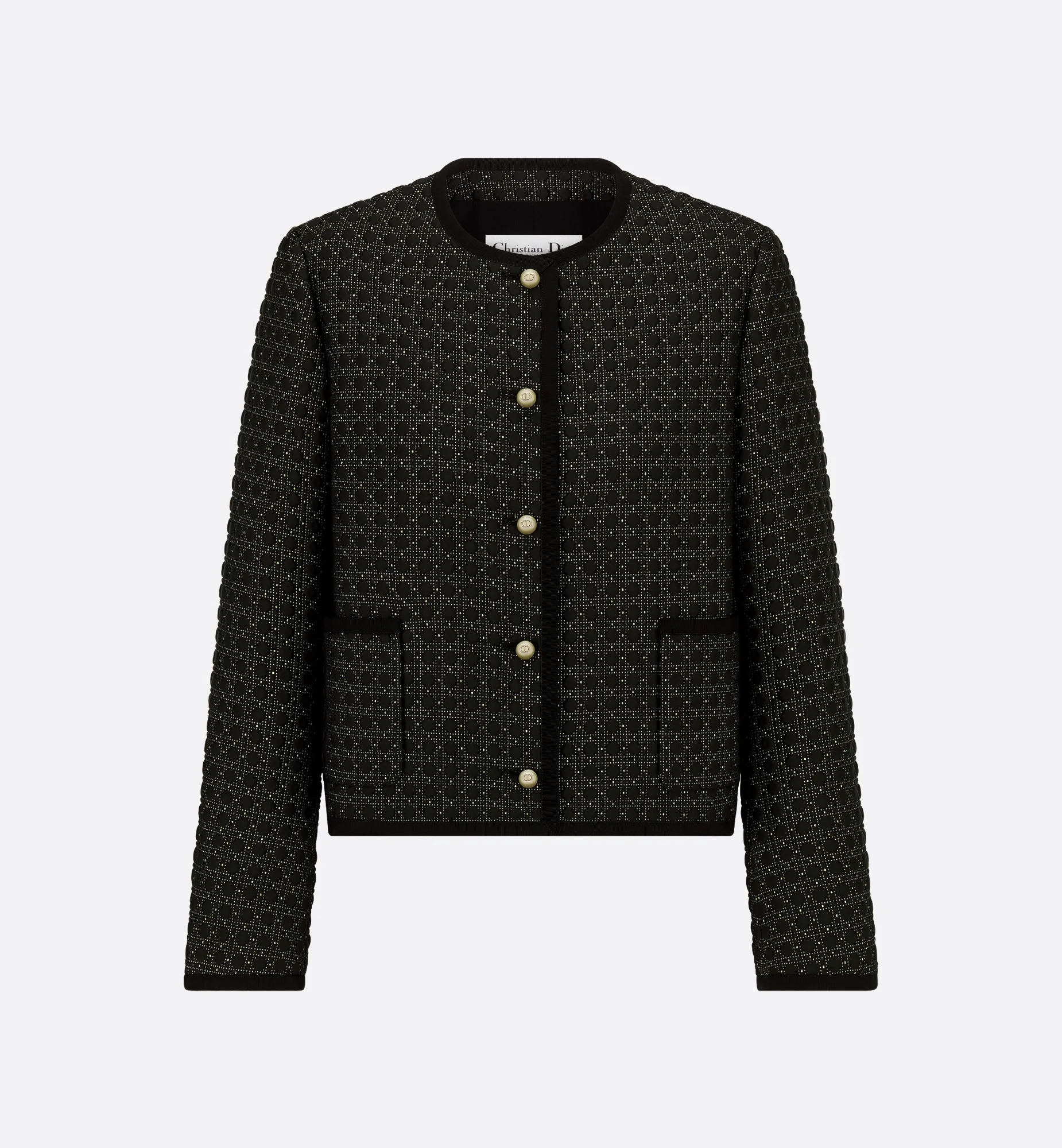 Microcannage Cropped Jacket - 1