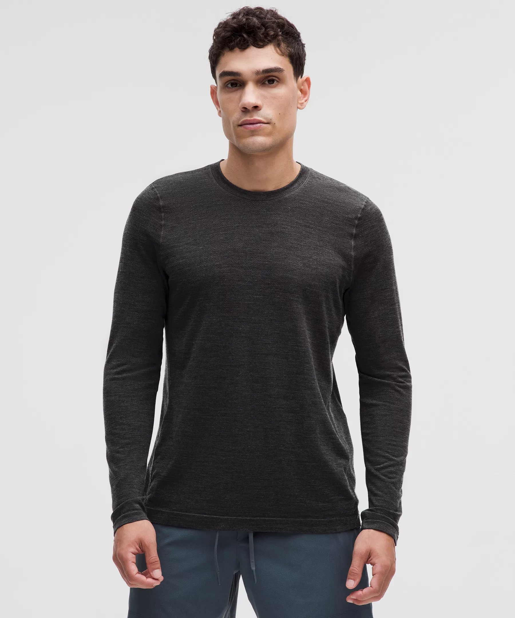 Seamless Wool-Blend Long-Sleeve Shirt - 1