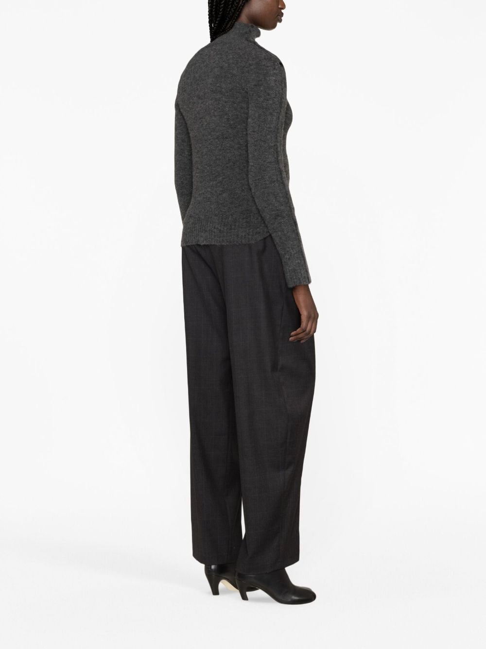 Malo convertible knitted jumper - 3