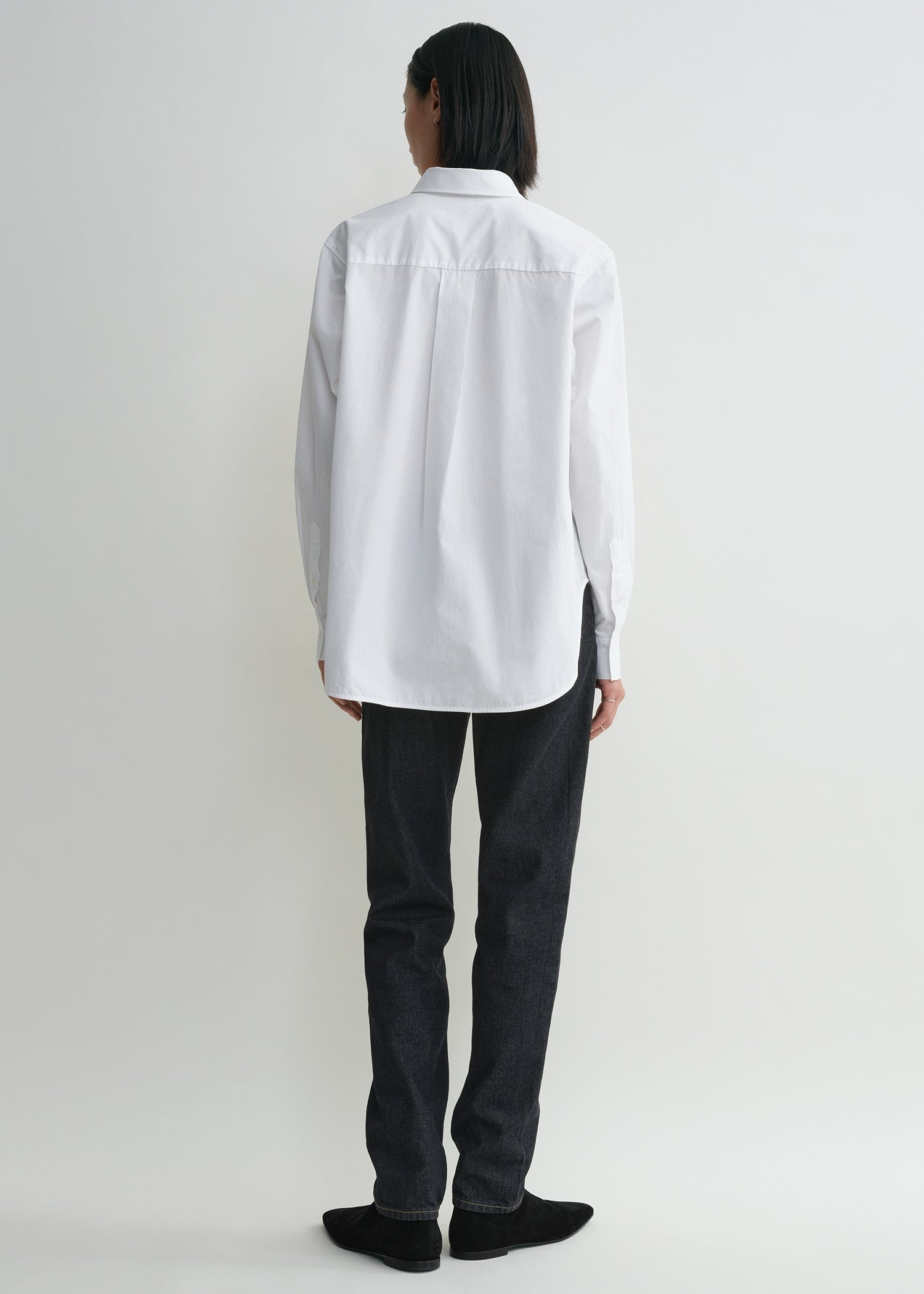 Signature cotton shirt white - 4