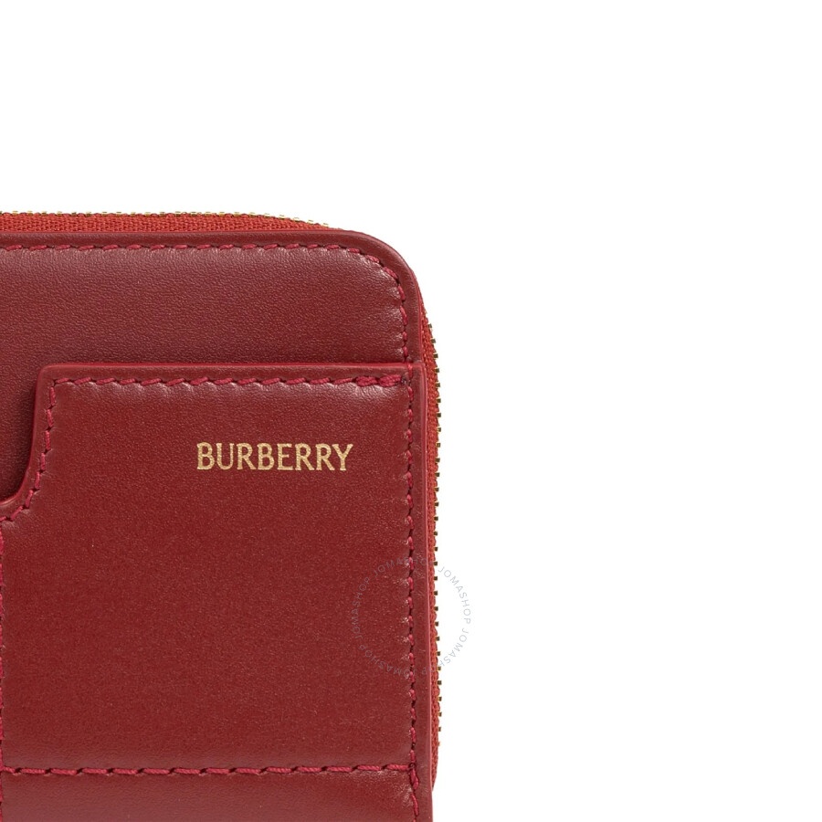 Burberry Logo-Embossed Calf Leather Wallet - 4