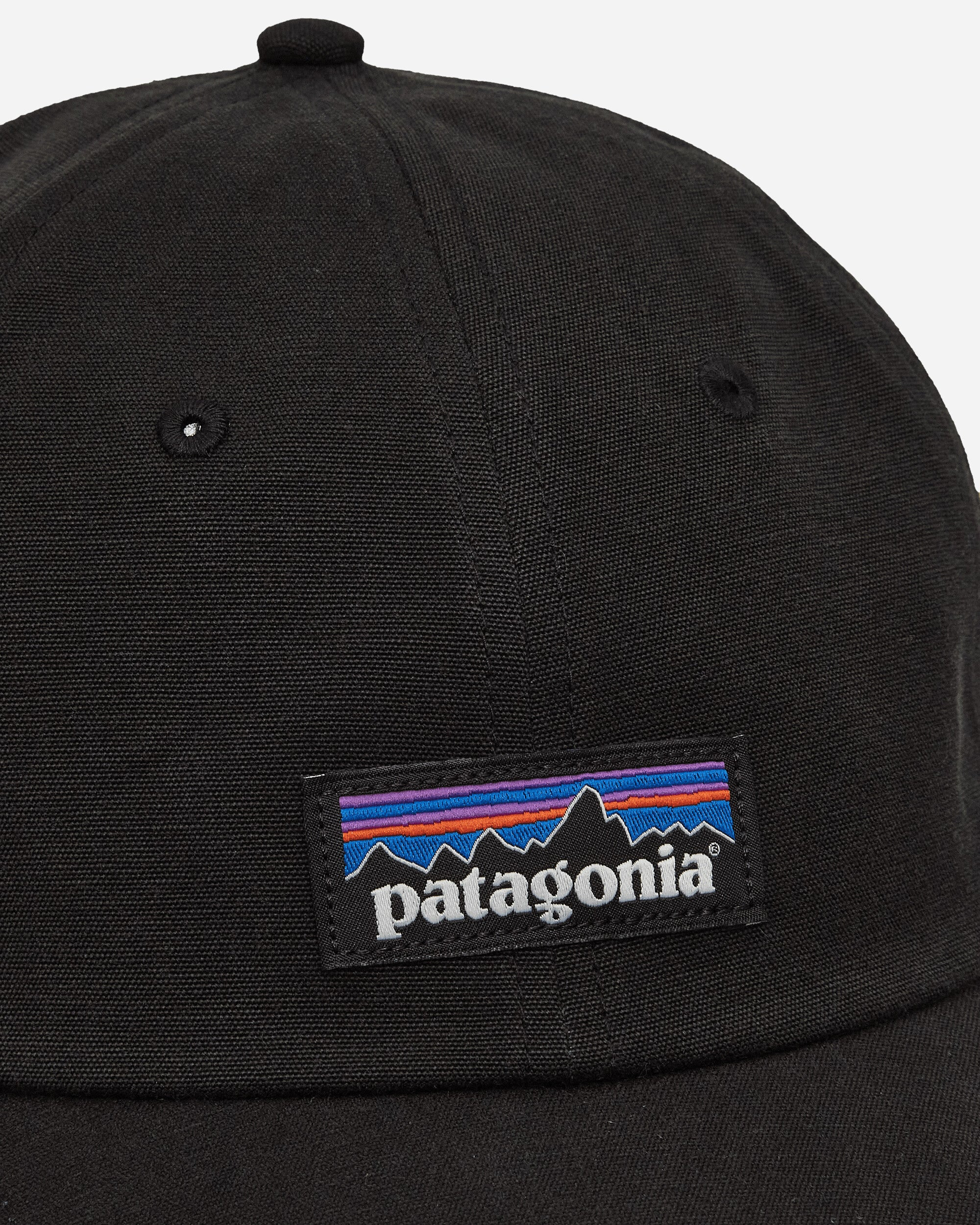 P-6 Label Trad Cap Black - 6