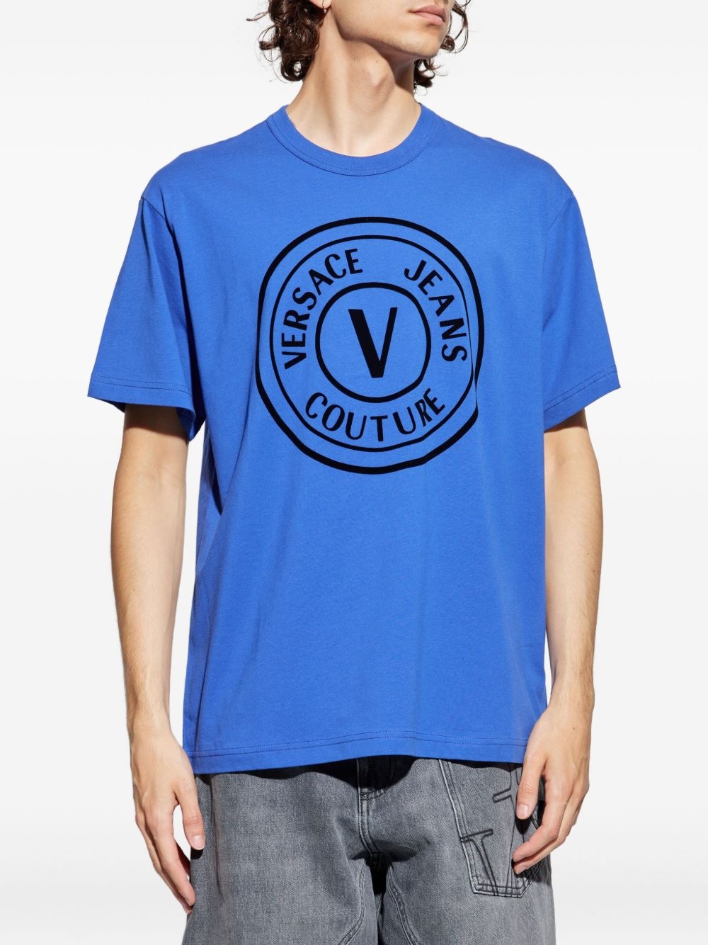 logo-print T-shirt - 3