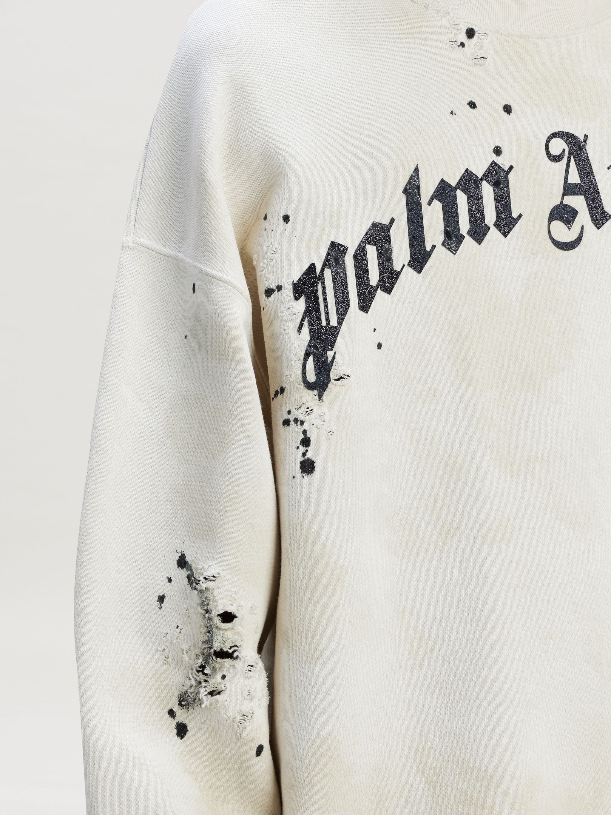 GLITTERED LOGO SWEATSHIRT - 6