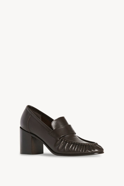 The Row Loafer Pump in Leather outlook