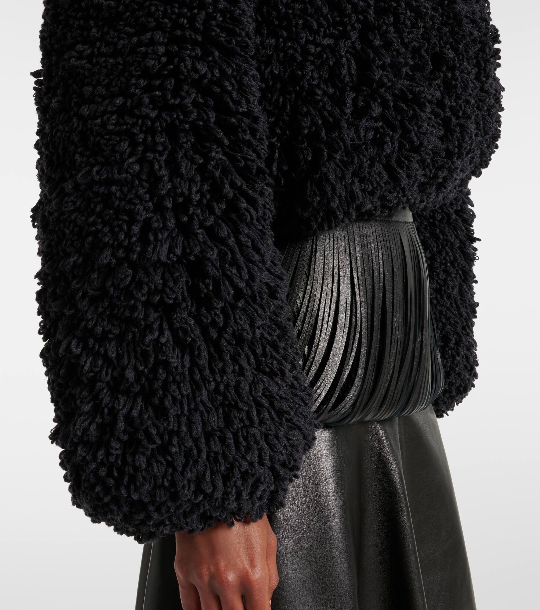 Faux fur jacket - 5