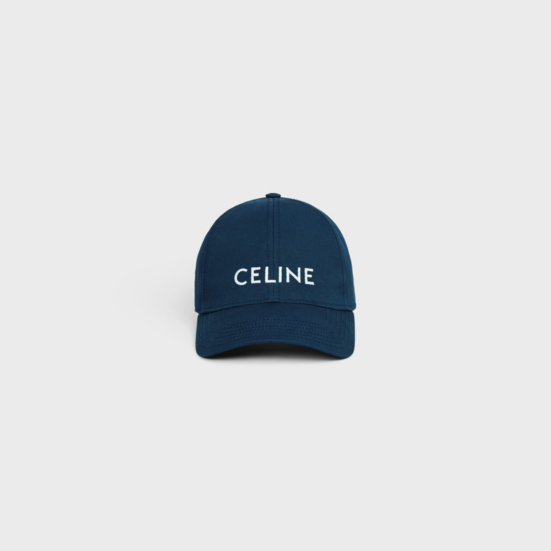 CELINE CELINE BASEBALL CAP IN COTTON outlook