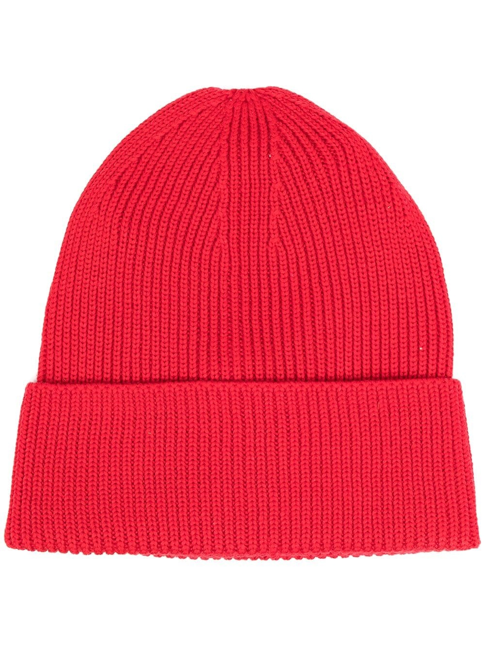 ribbed-knit beanie - 1