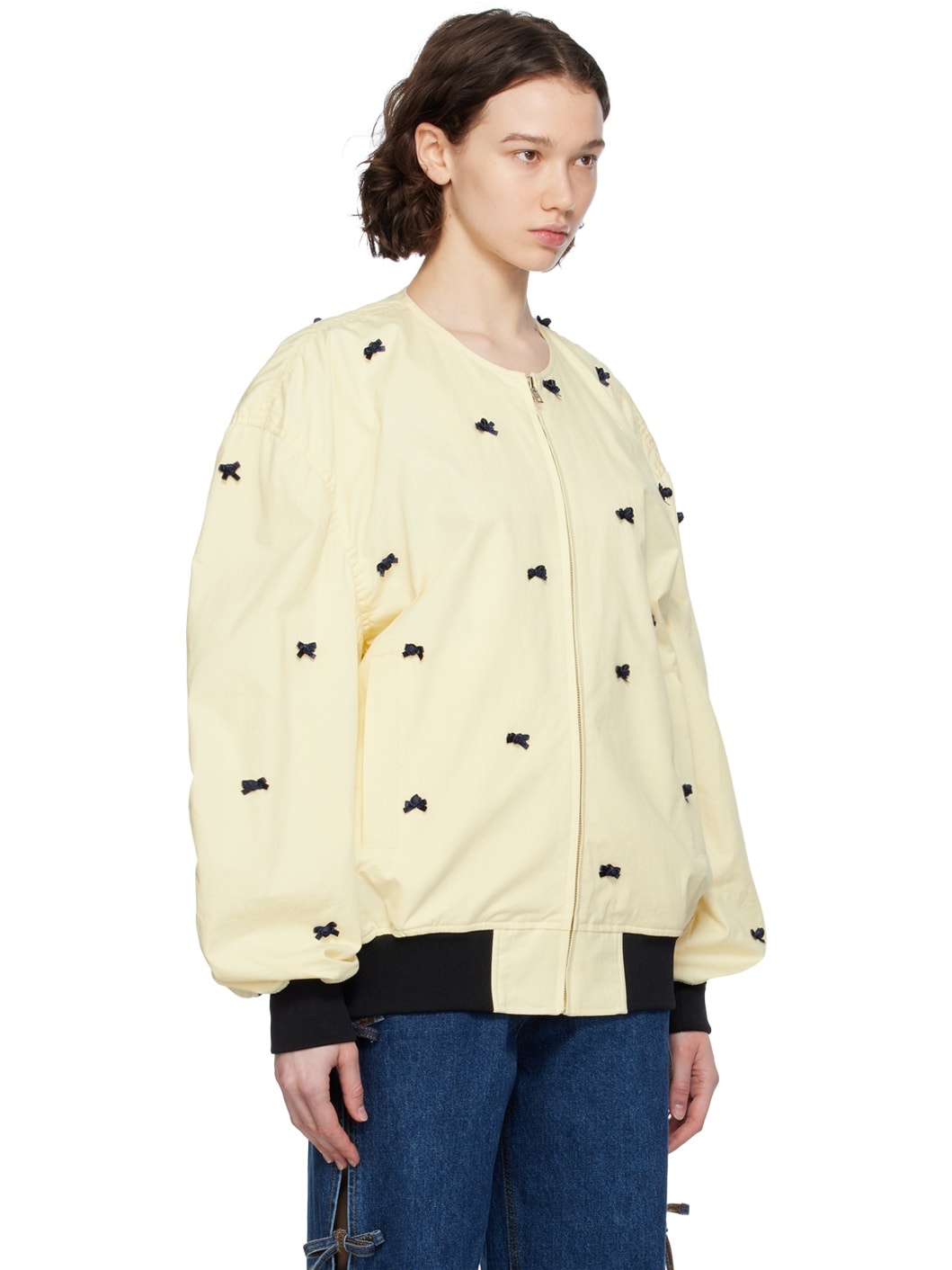 Yellow Ribbon Bomber Jacket - 2