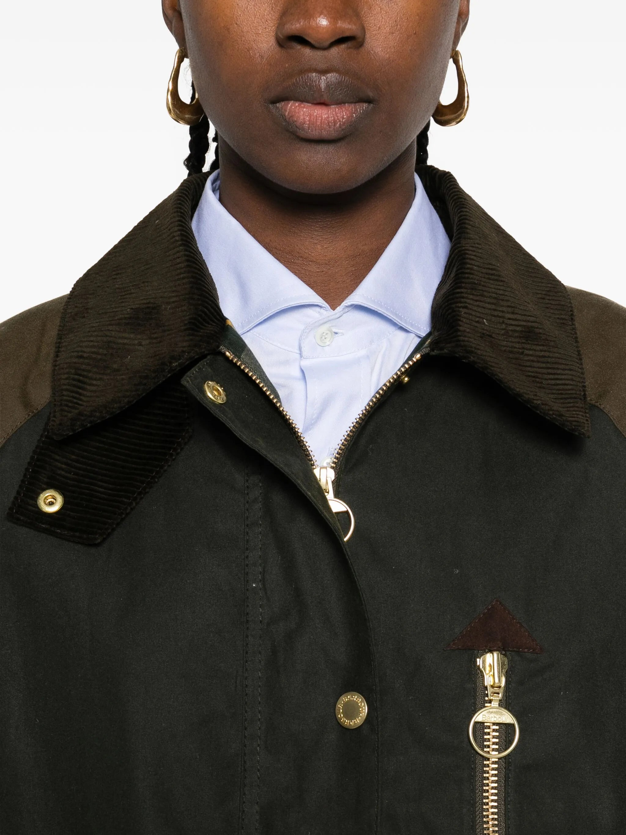 Barbour Raglan-sleeve Buttoned Coat - 3