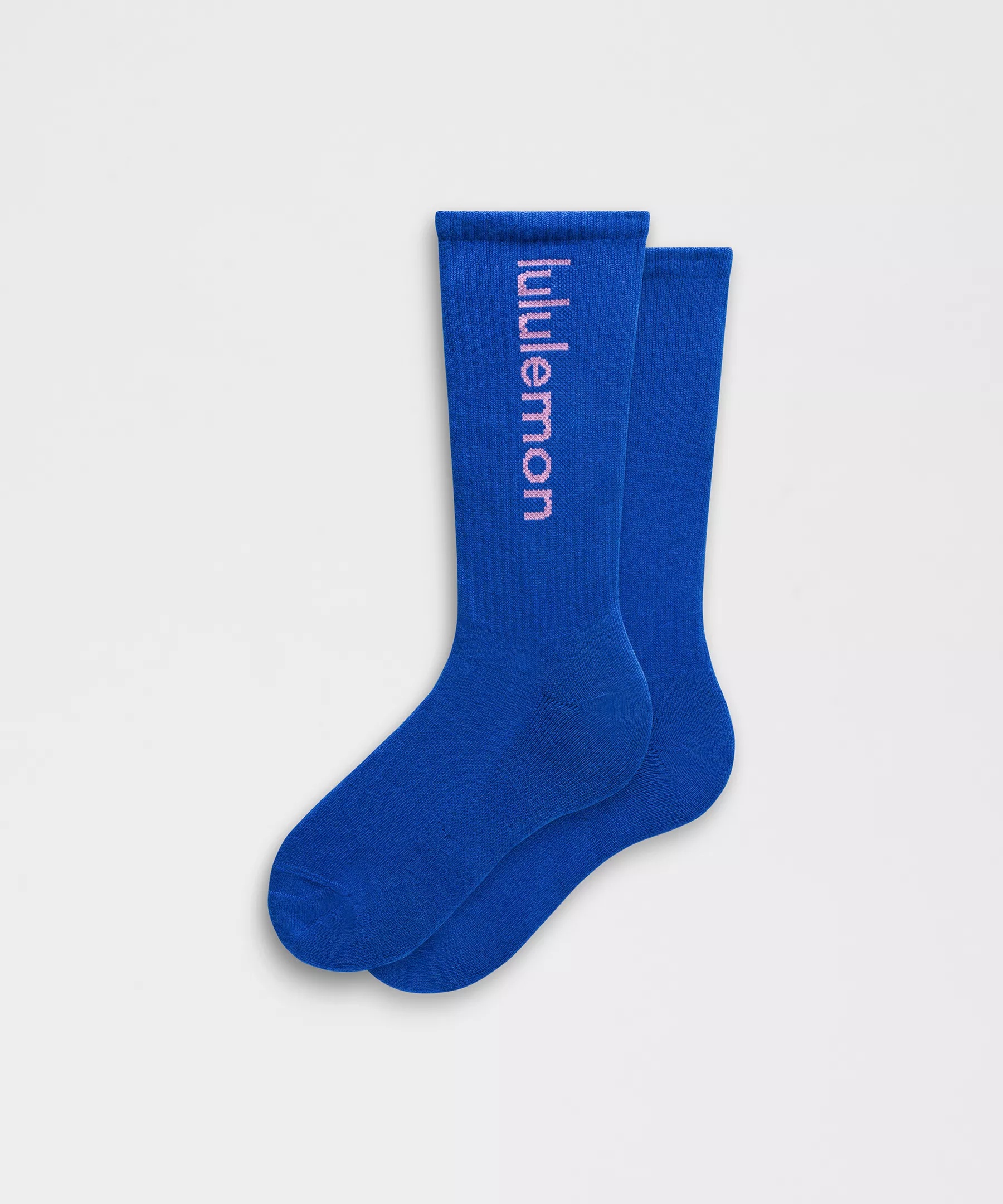 Unisex Daily Essential Crew Socks *Wordmark - 1