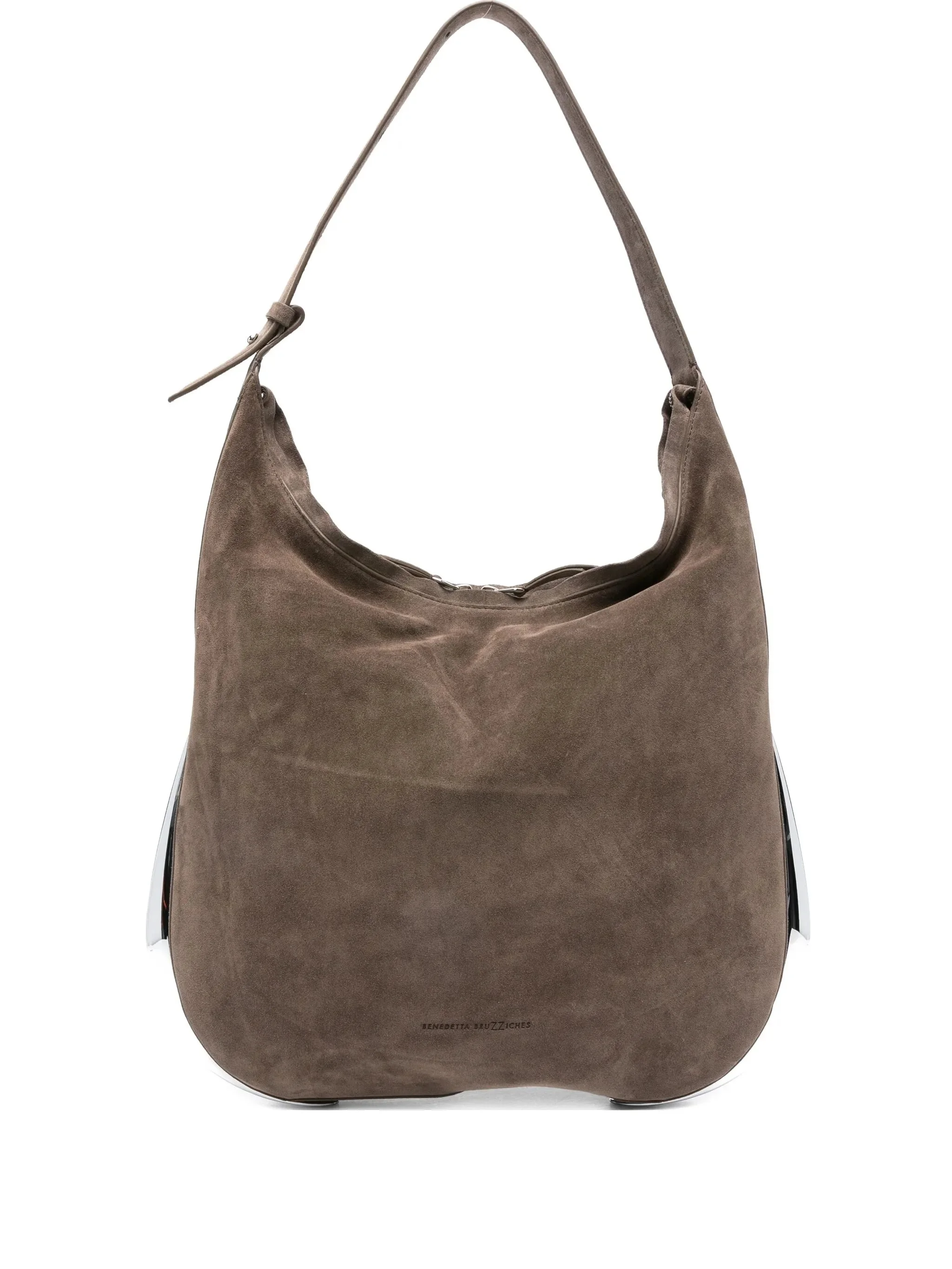 Benedetta Bruzziches Suede Shoulder Bag - 1