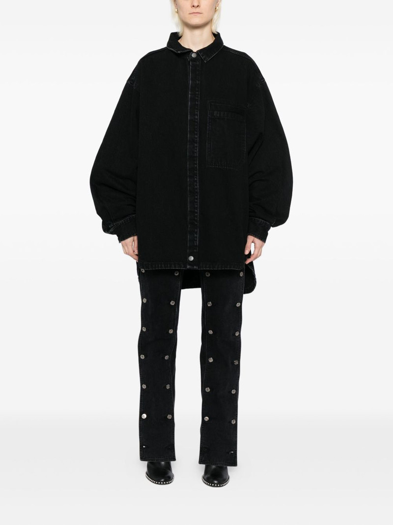 entire studios Herculean denim jacket outlook