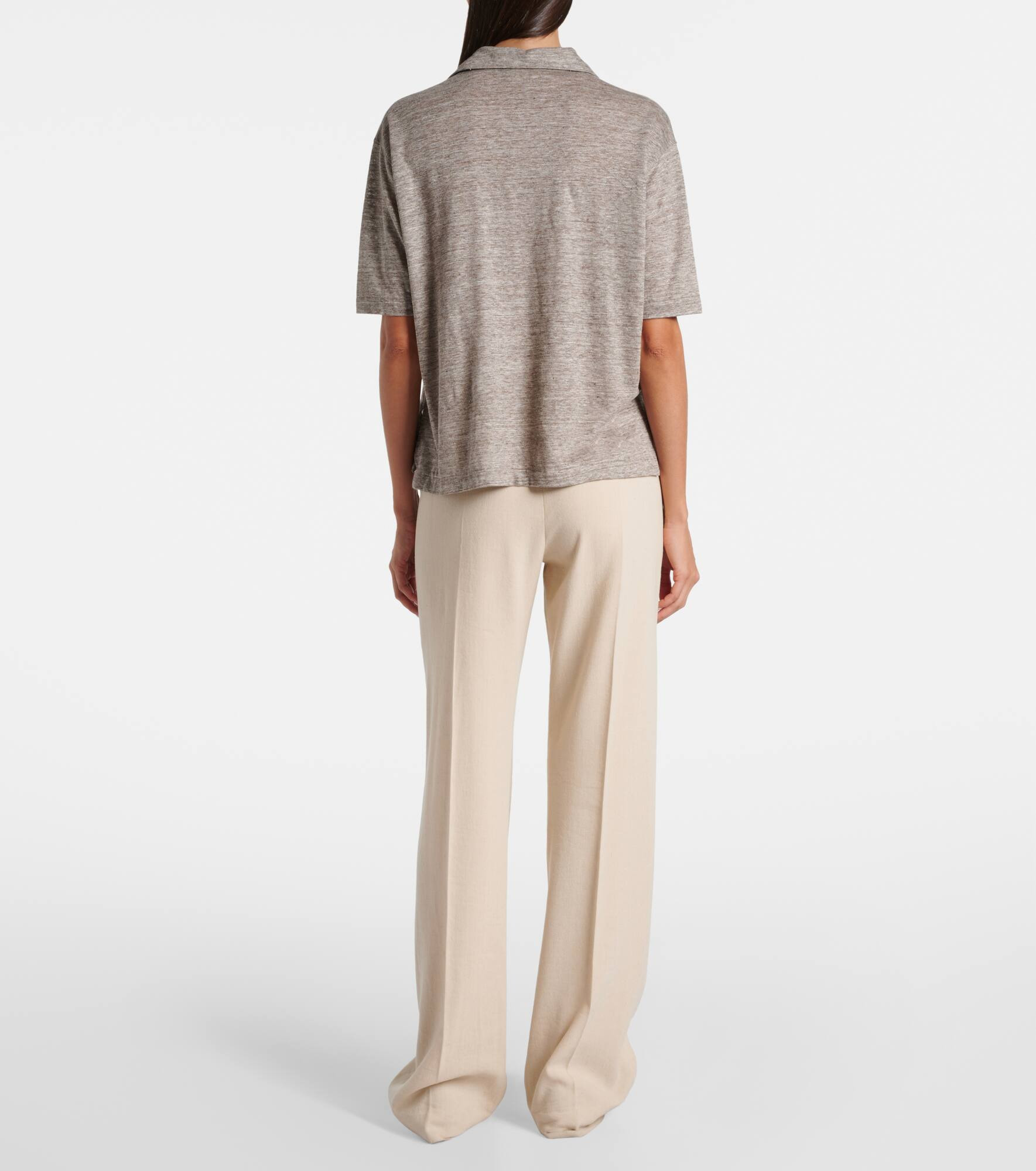 Gargano linen polo shirt - 3