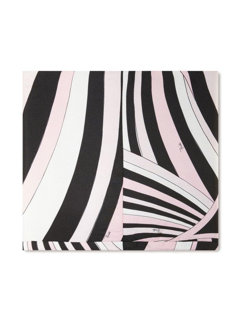 PUCCI Iride-print silk scarf outlook