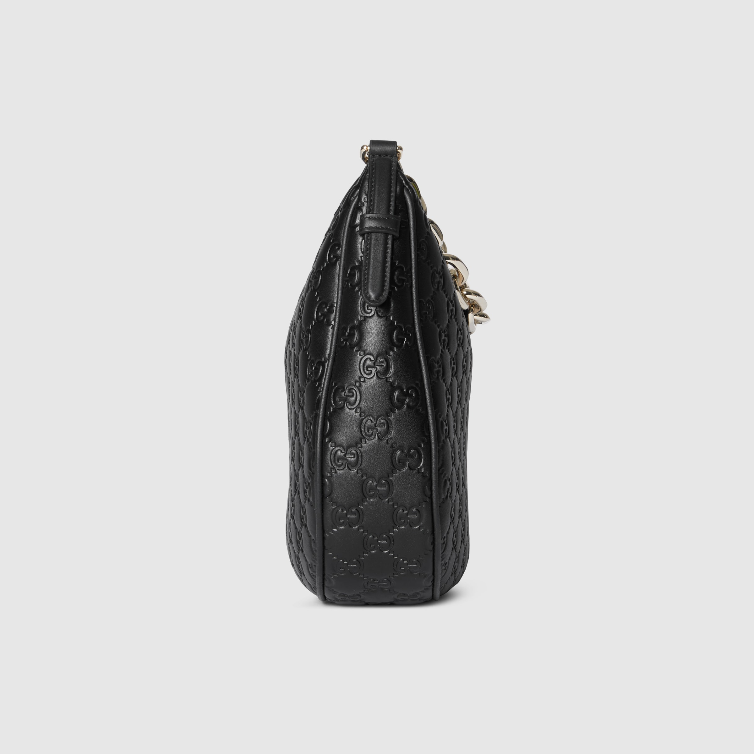 GG Emblem large shoulder bag - 8