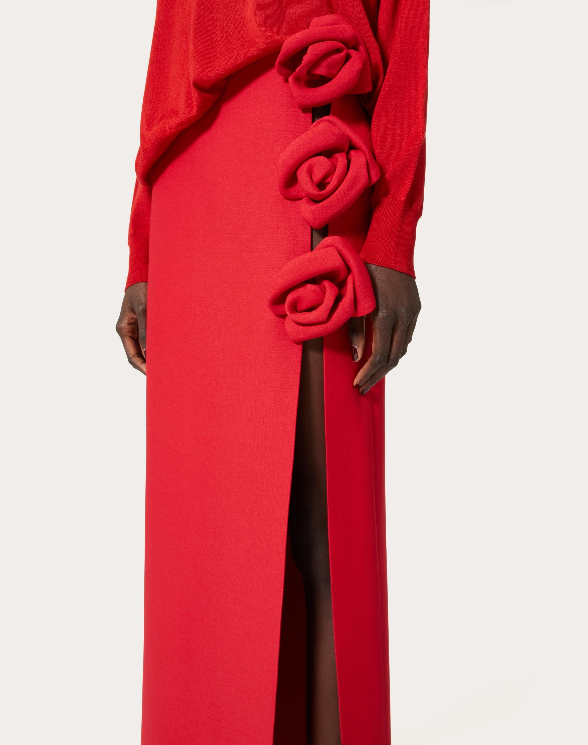 CREPE COUTURE SKIRT - 5