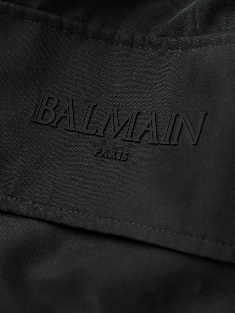 embossed-logo modal-blend cargo pants - 7