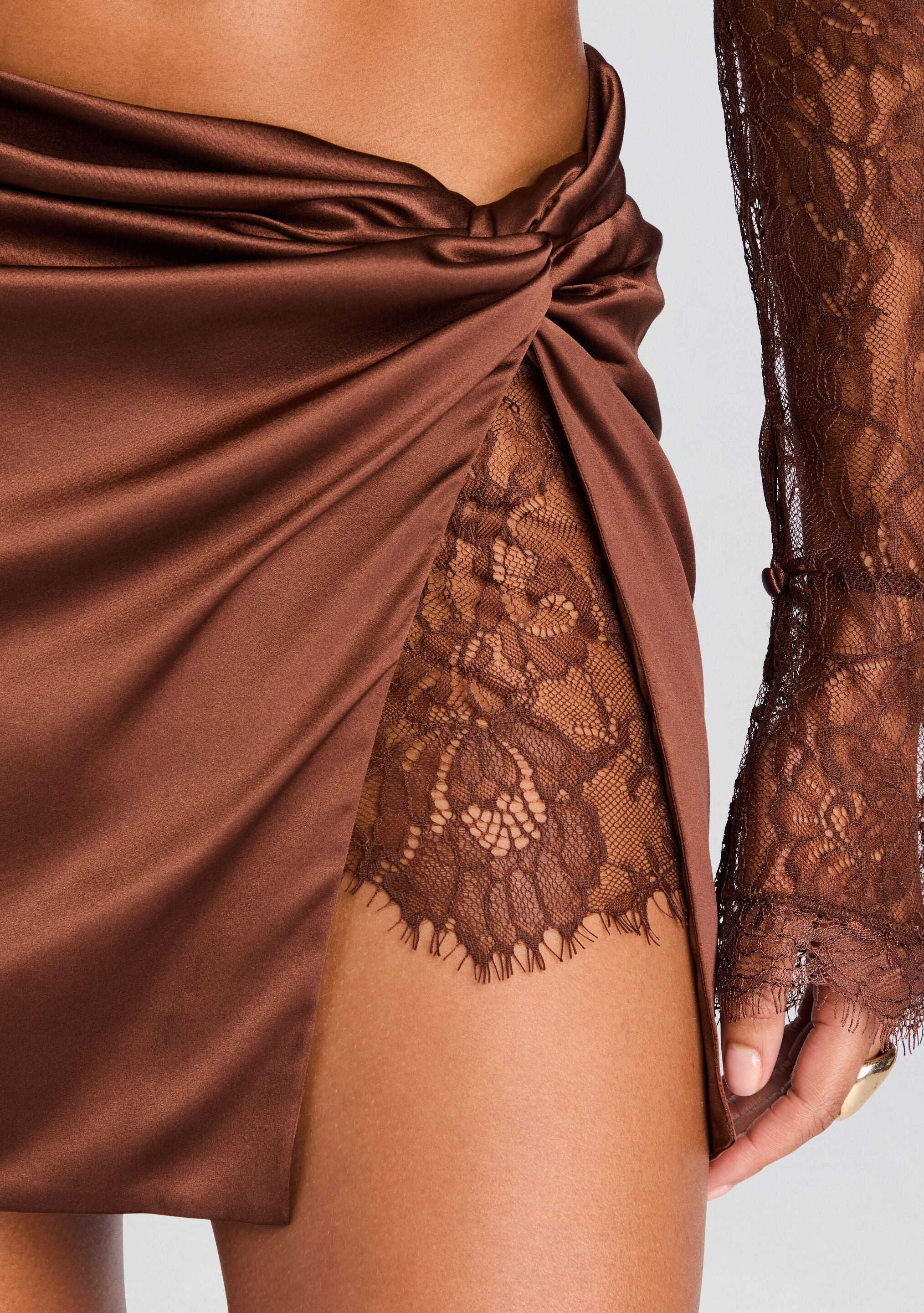 REEVE SILK SKIRT - 2