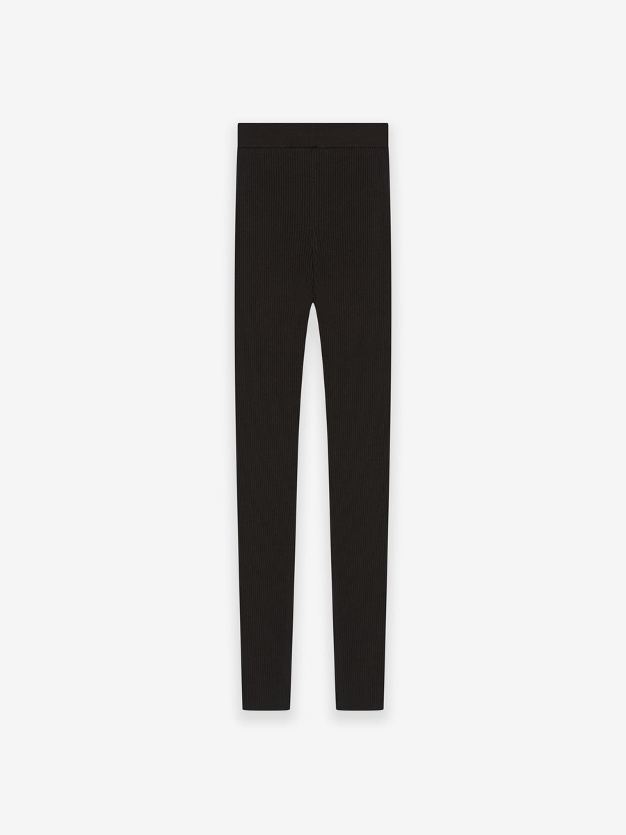 Womens Knit Rib Sport Pant - 2