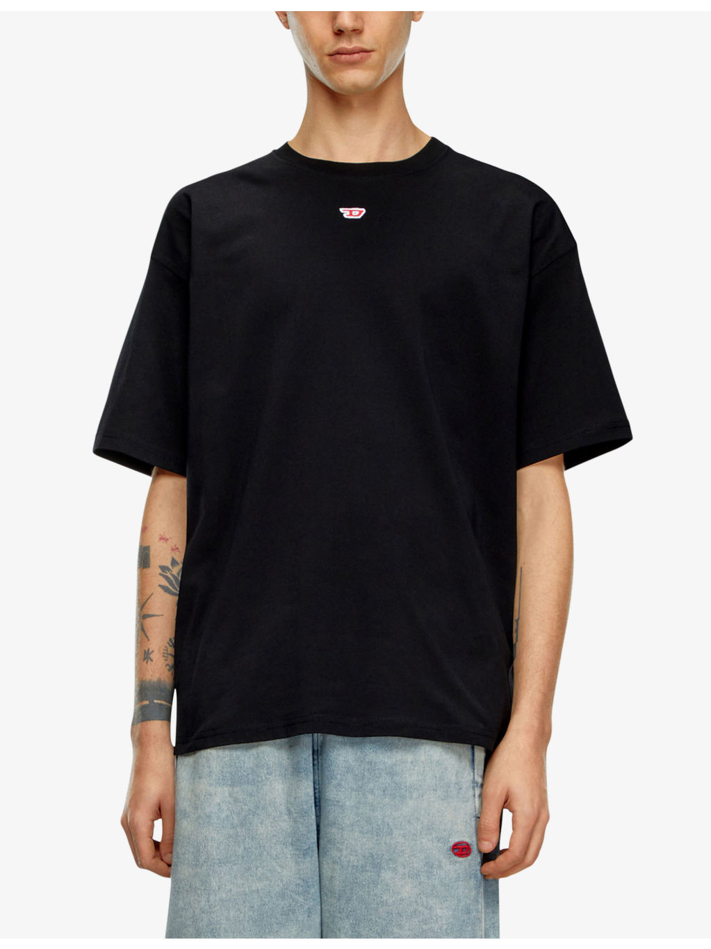 T-Boxt logo-embroidered relaxed-fit cotton T-shirt - 3
