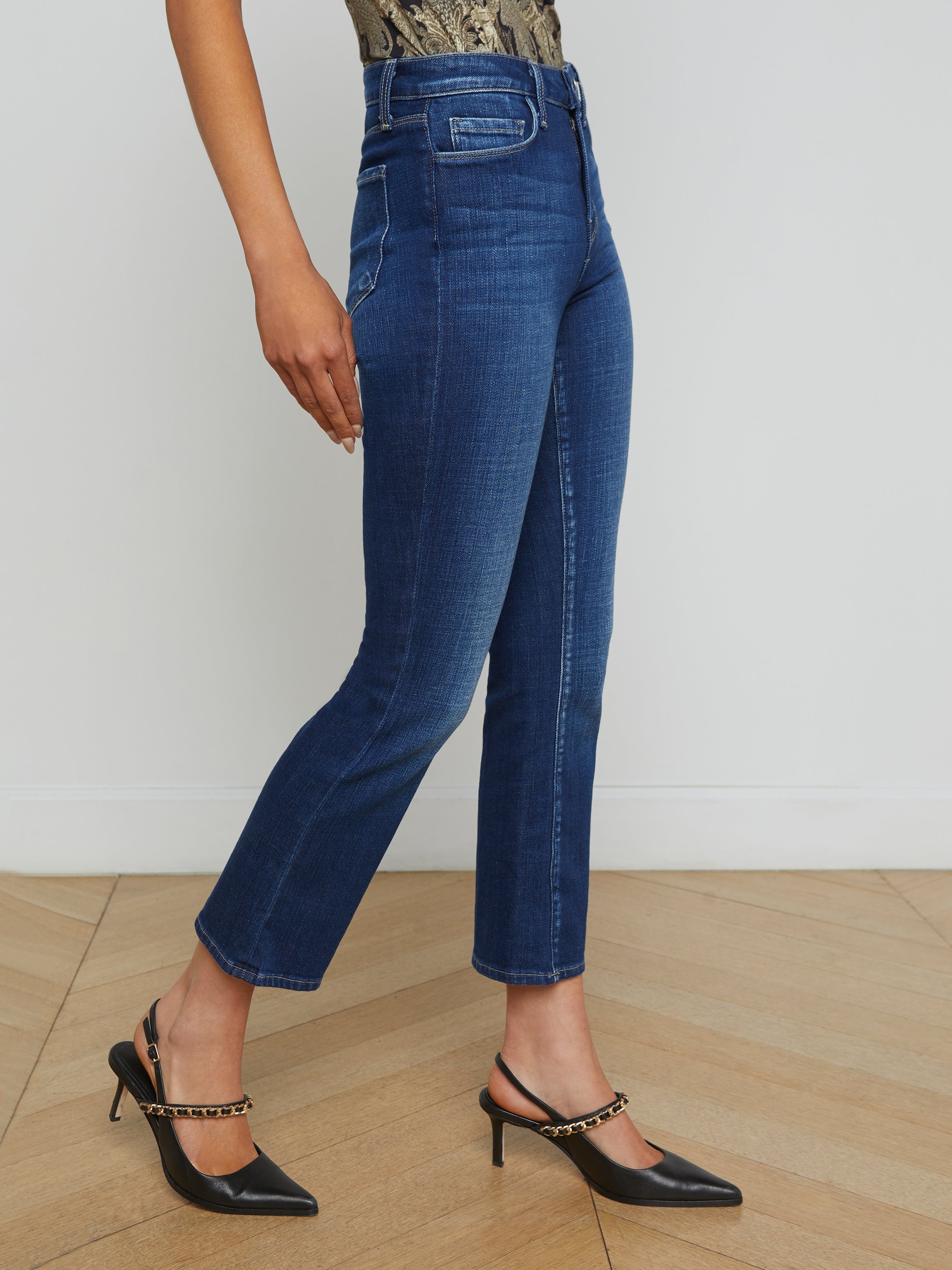 Tati Cropped Micro Boot Jean - 4