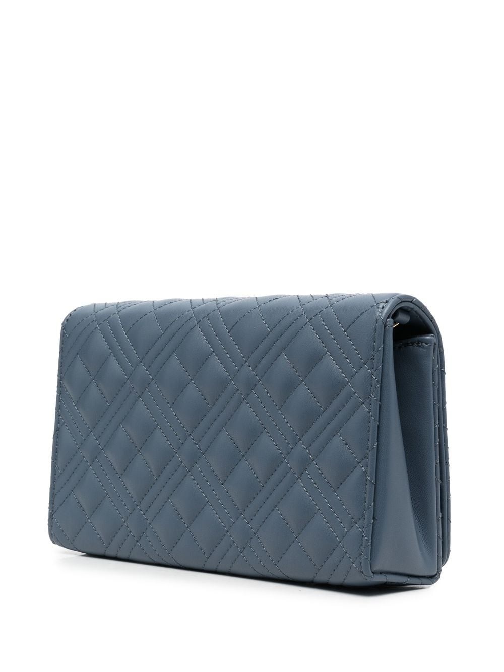 quilted-finish crossbody bag - 3