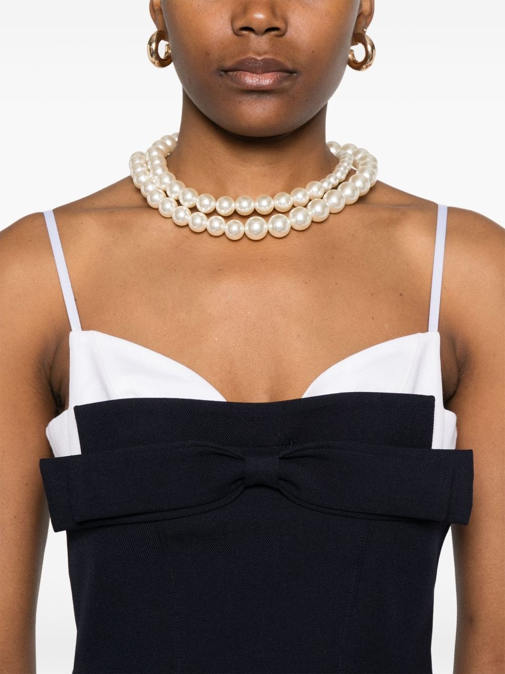 bow-detail dress - 5