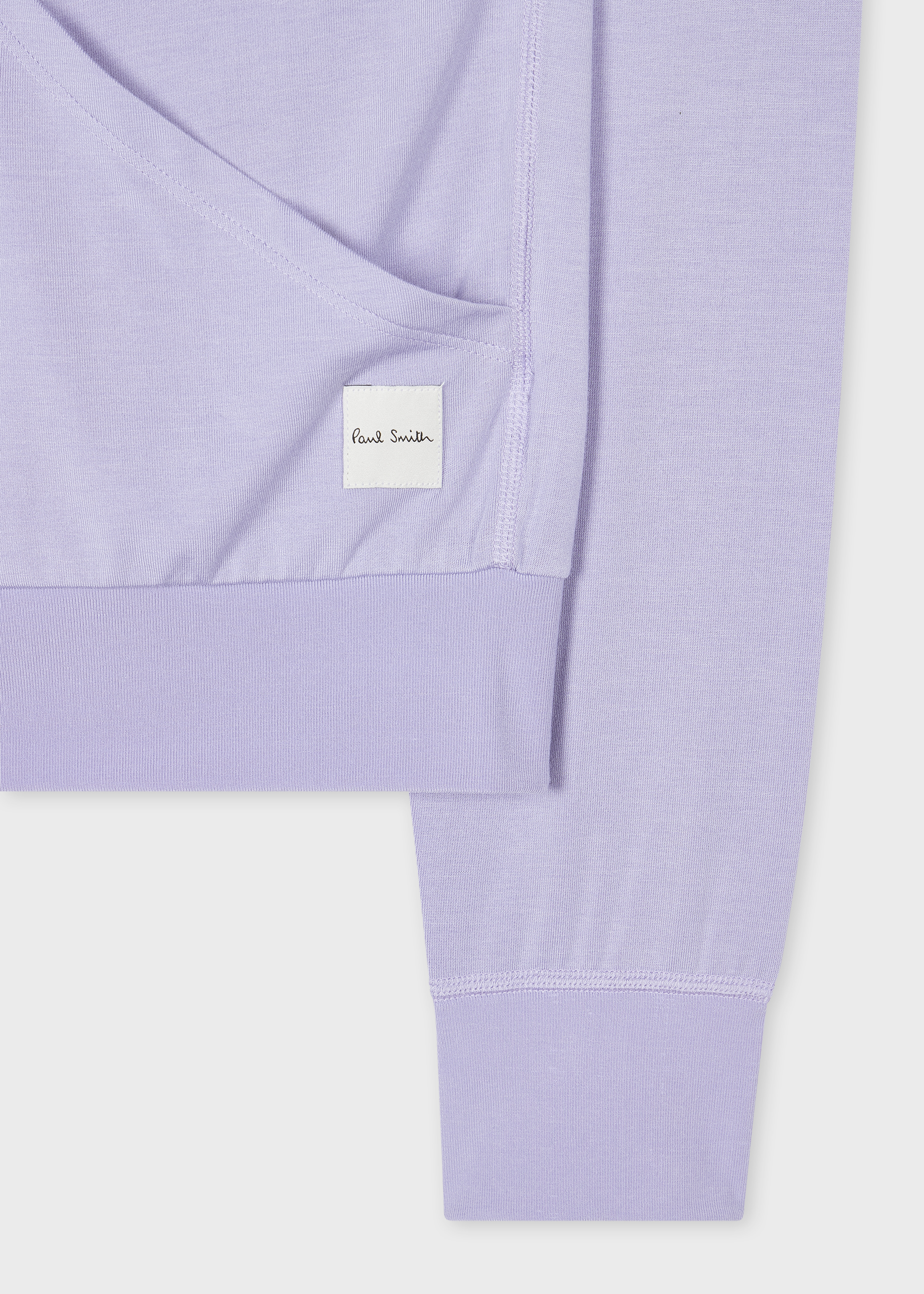 Women's Lilac Modal-Blend Zip Lounge Hoodie - 3