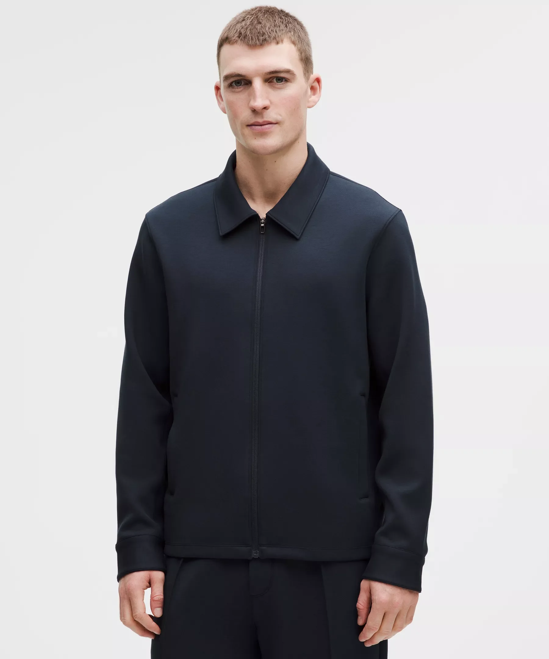 Smooth Spacer Collared Full Zip - 1