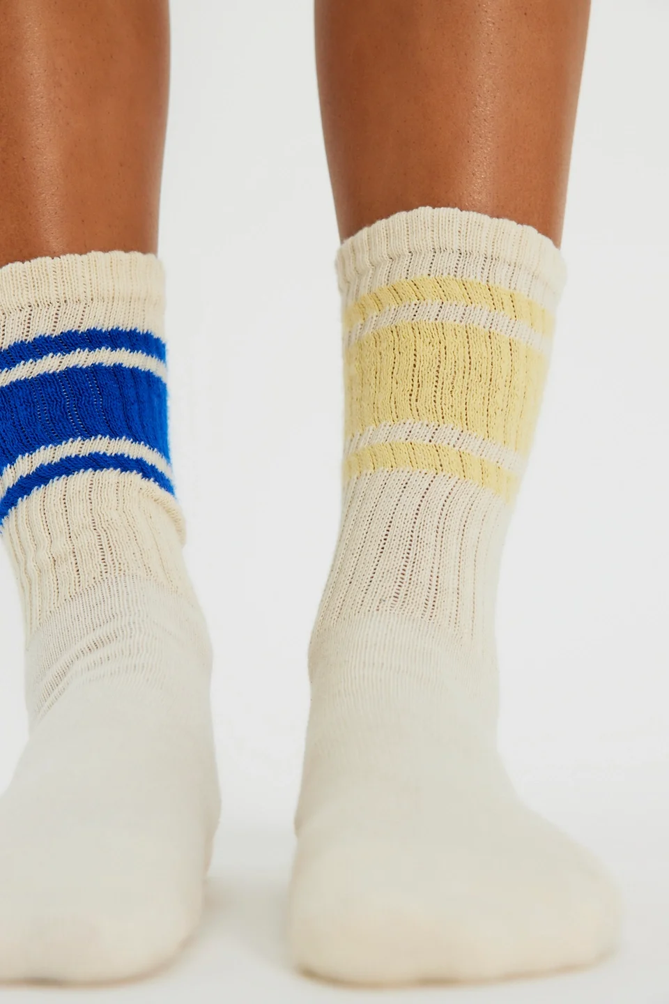 Mono Stripe Crew 2 Pack Socks - 1