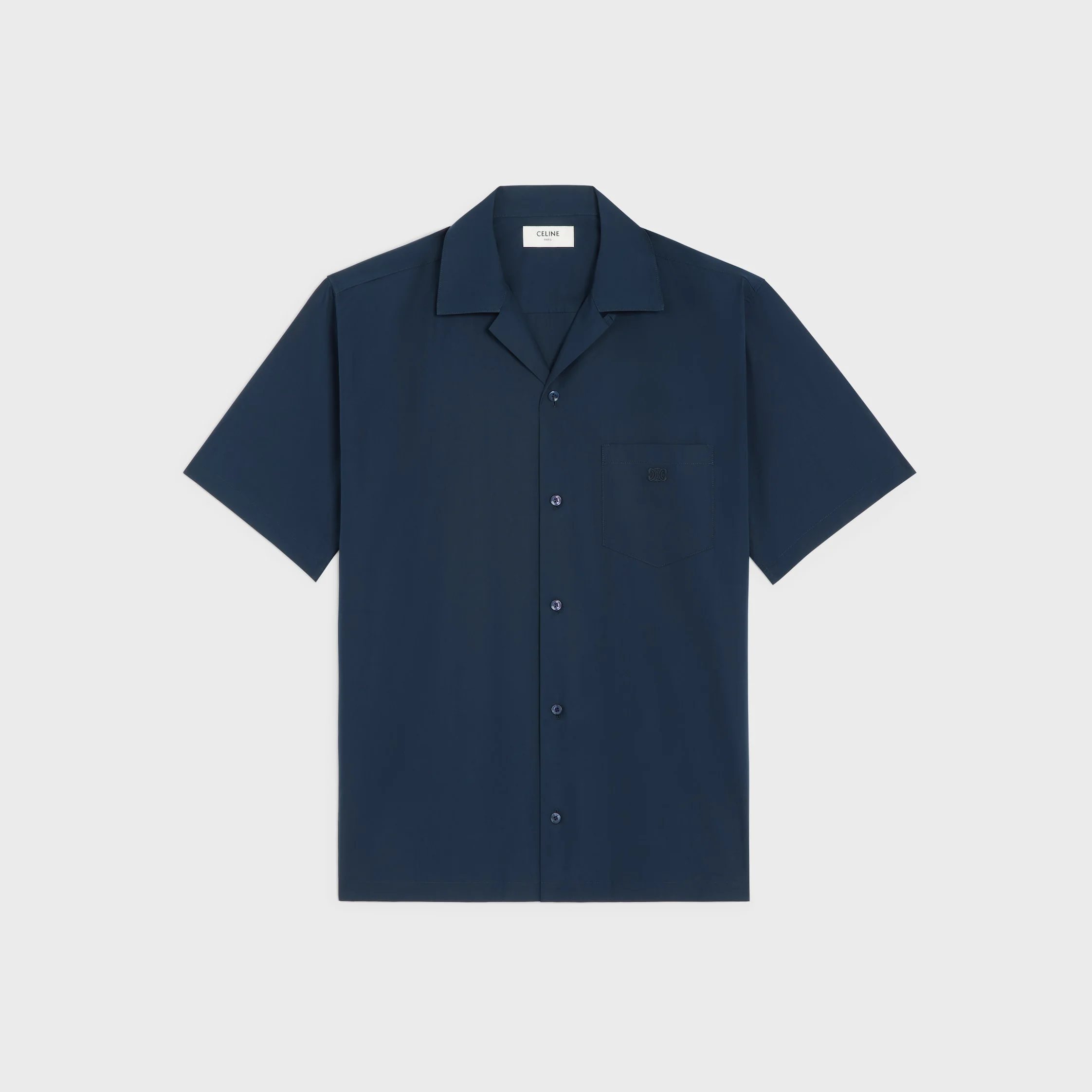 bowling shirt IN cotton poplin - 1
