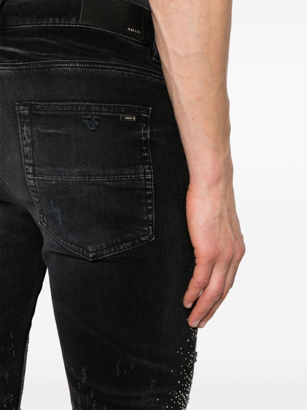 Crystal Shotgun skinny jeans - 5