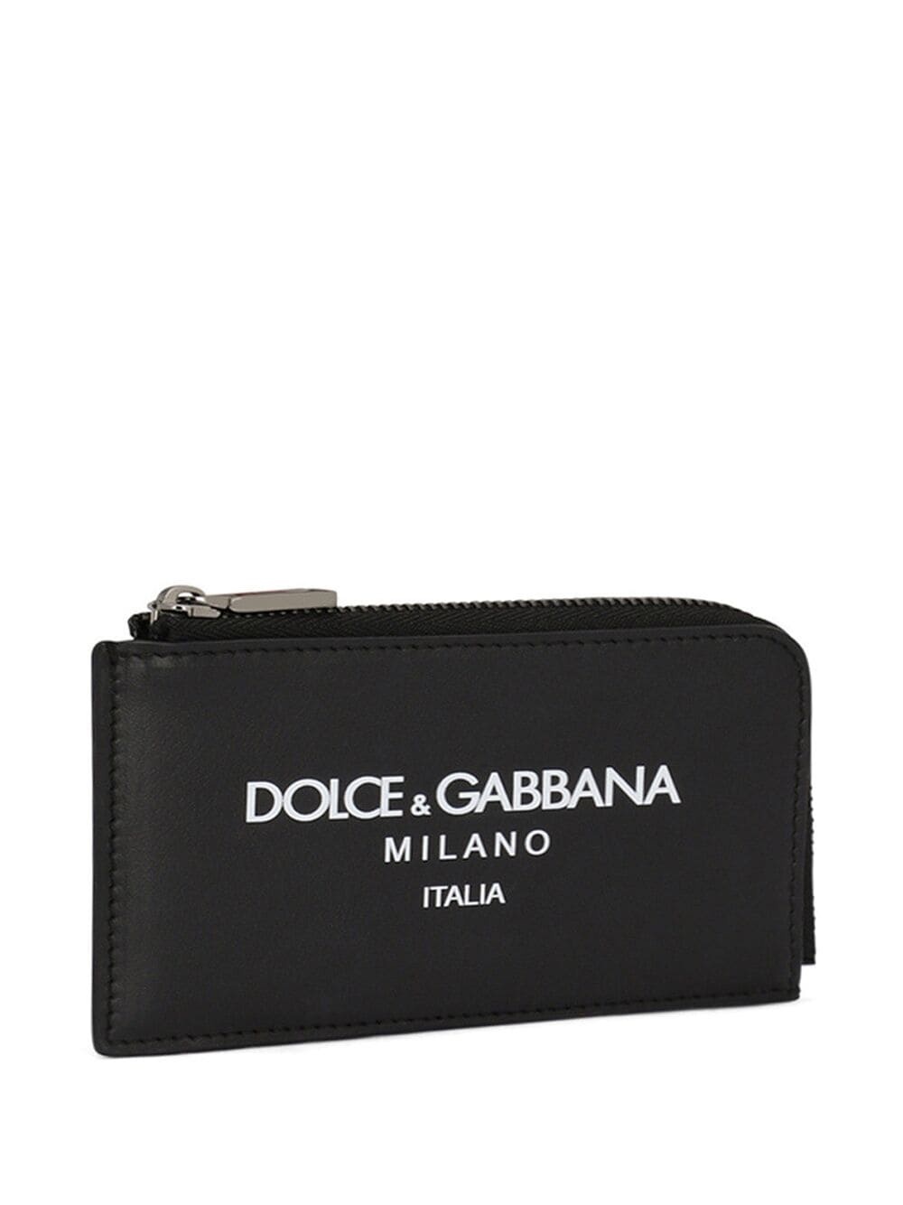 logo-print zip-around wallet - 3