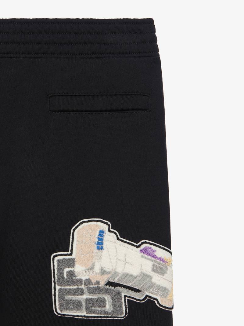SLIM FIT EMBROIDERED JOGGER PANTS 6