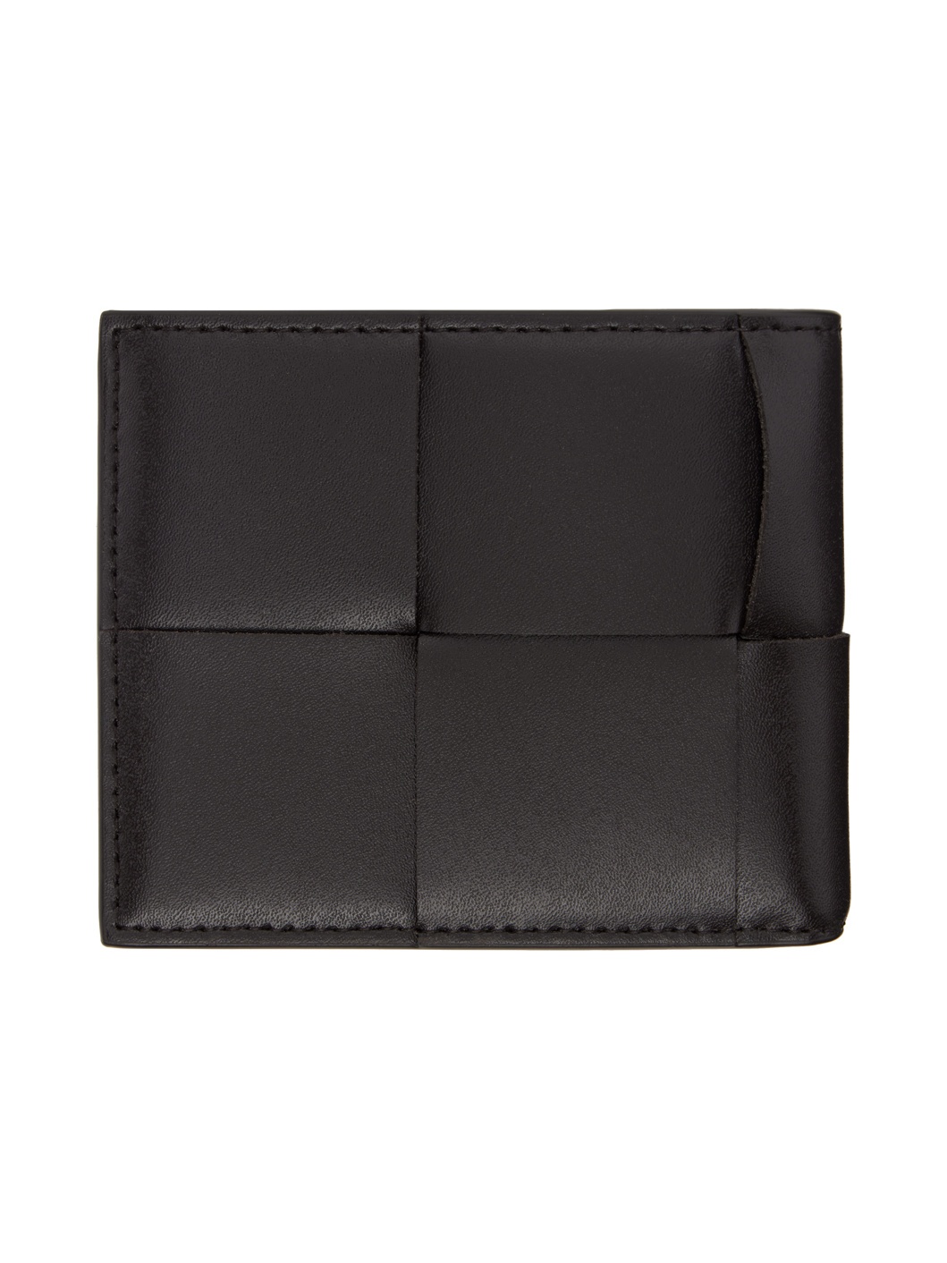 Black & Brown Cassette Bi-Fold Wallet - 2