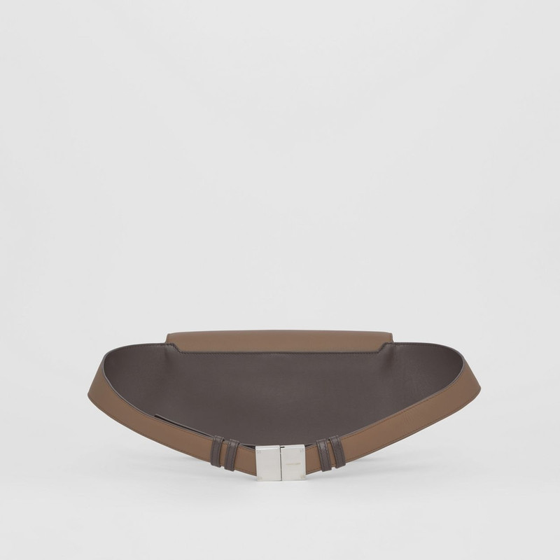 Small Tri-tone Leather Olympia Bum Bag 10