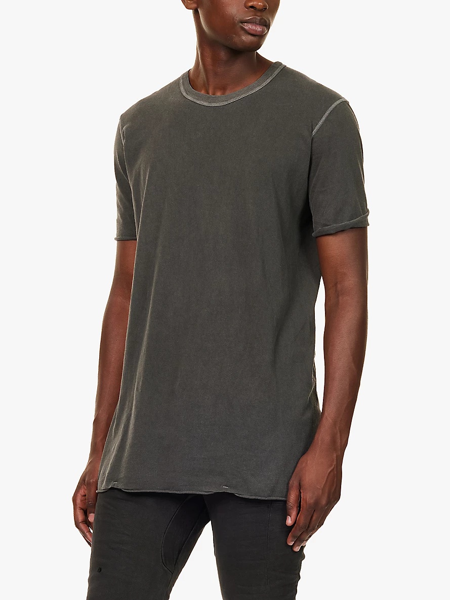 Classic faded-wash relaxed-fit T-shirt - 3