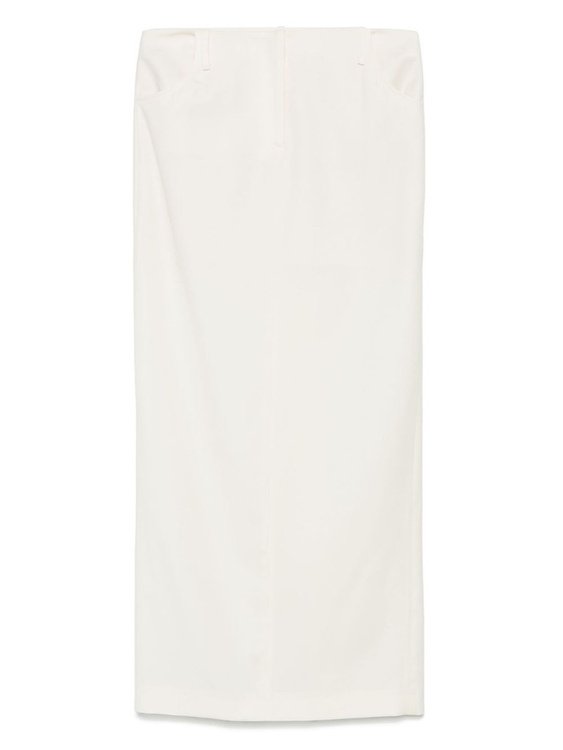 twill maxi skirt 1