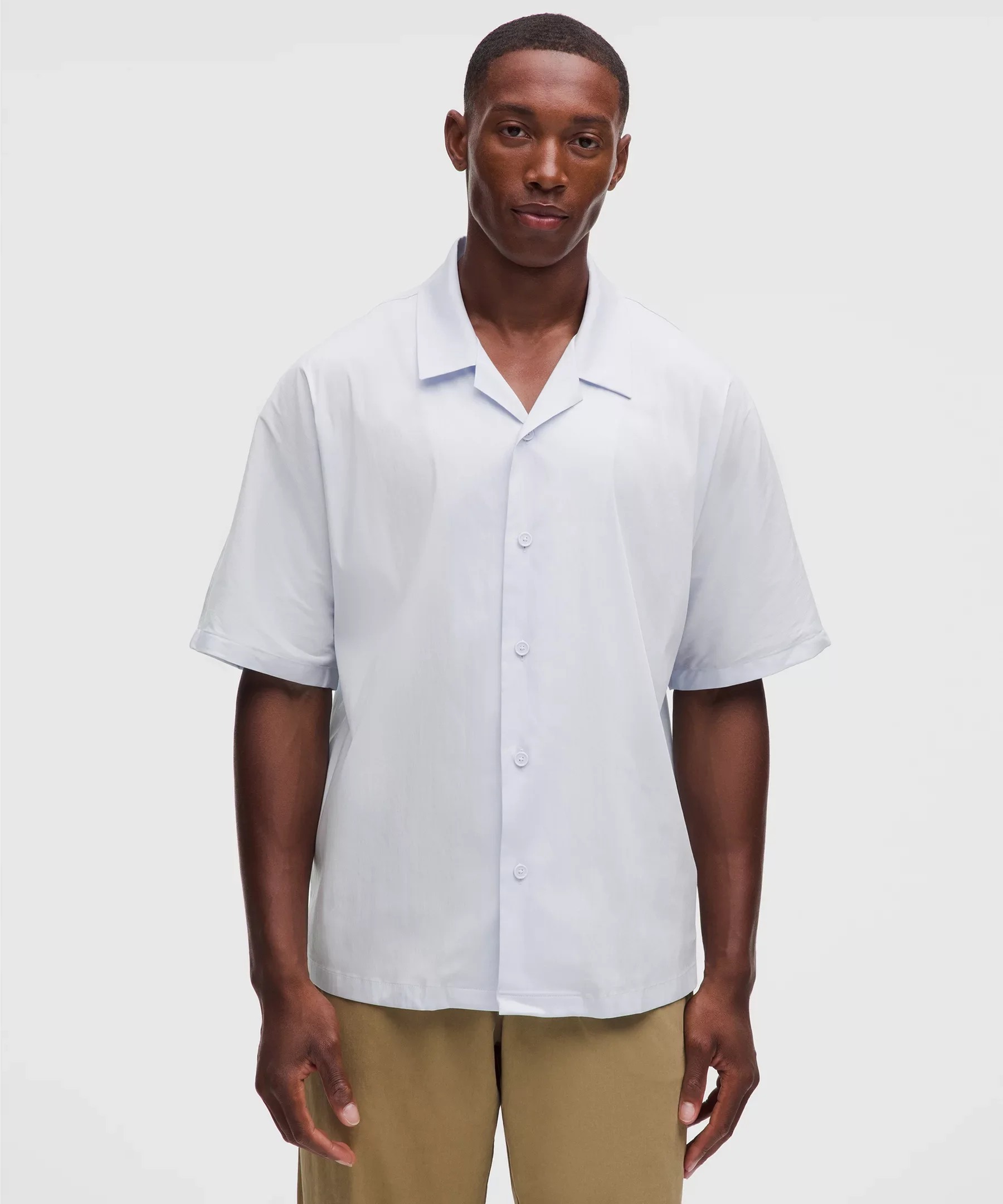 Lightweight Camp-Collar Shirt - 1