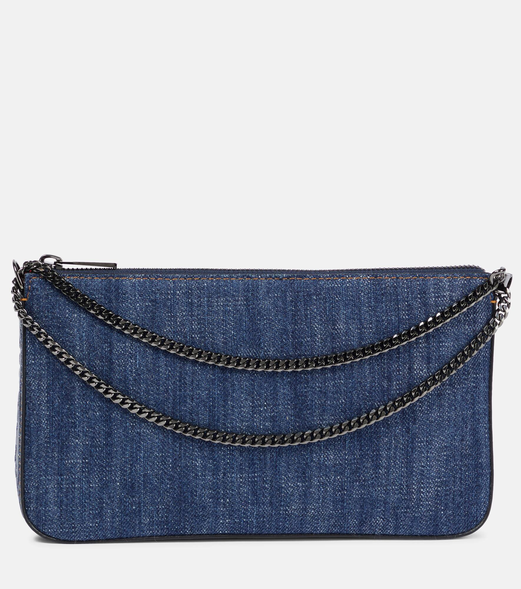 Loubila denim clutch - 1