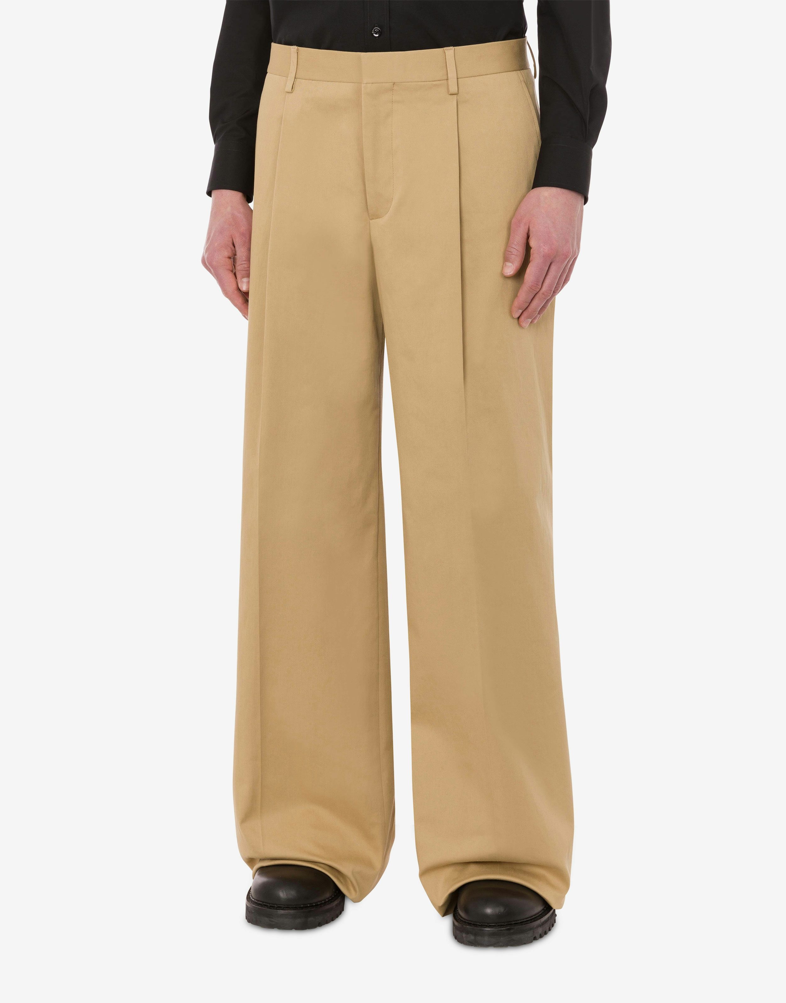 STRETCH GABARDINE TROUSERS - 5