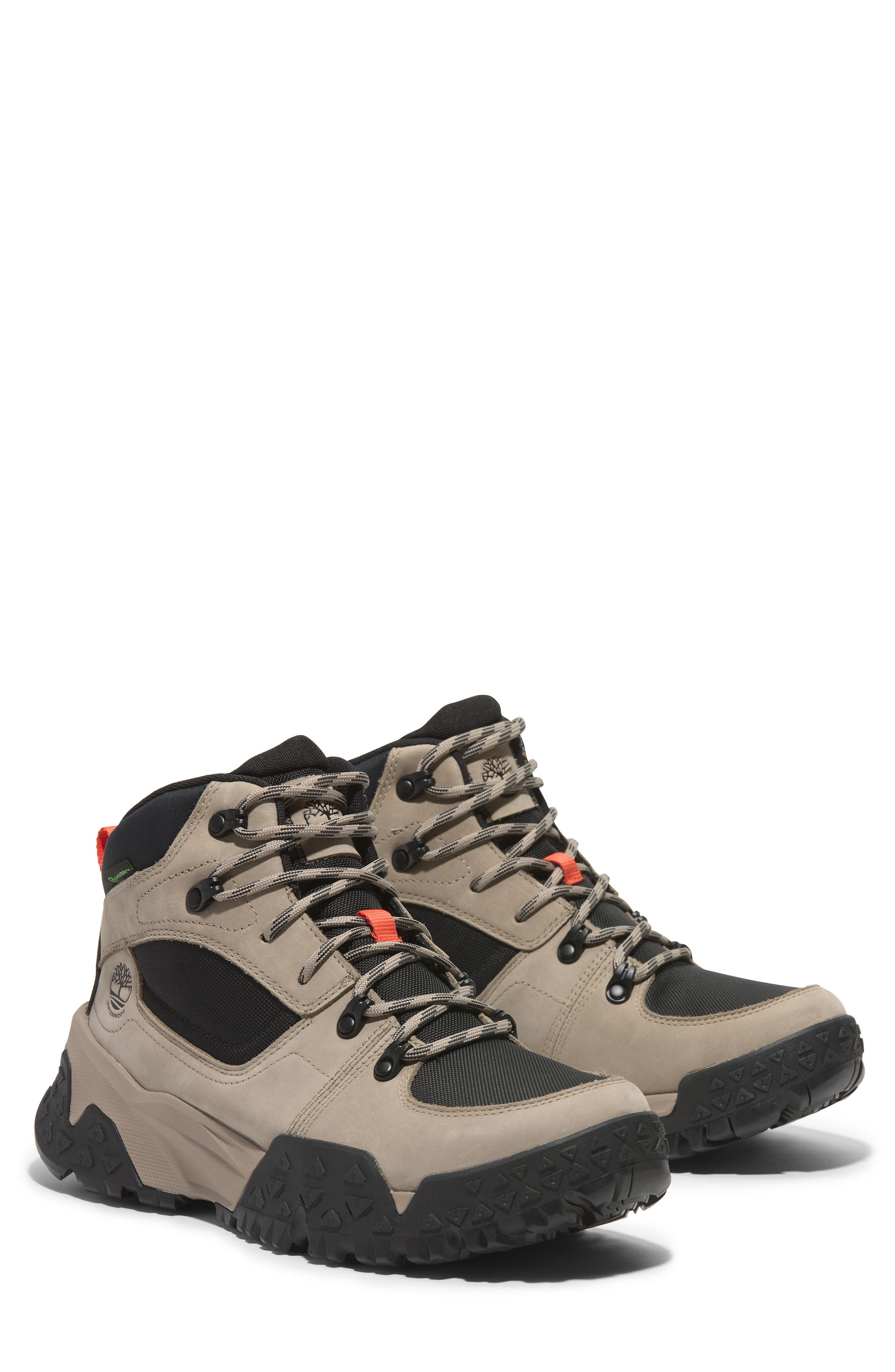 Timberland Motion Scramble Waterproof Boot in Taupe Nubuck at Nordstrom - 8
