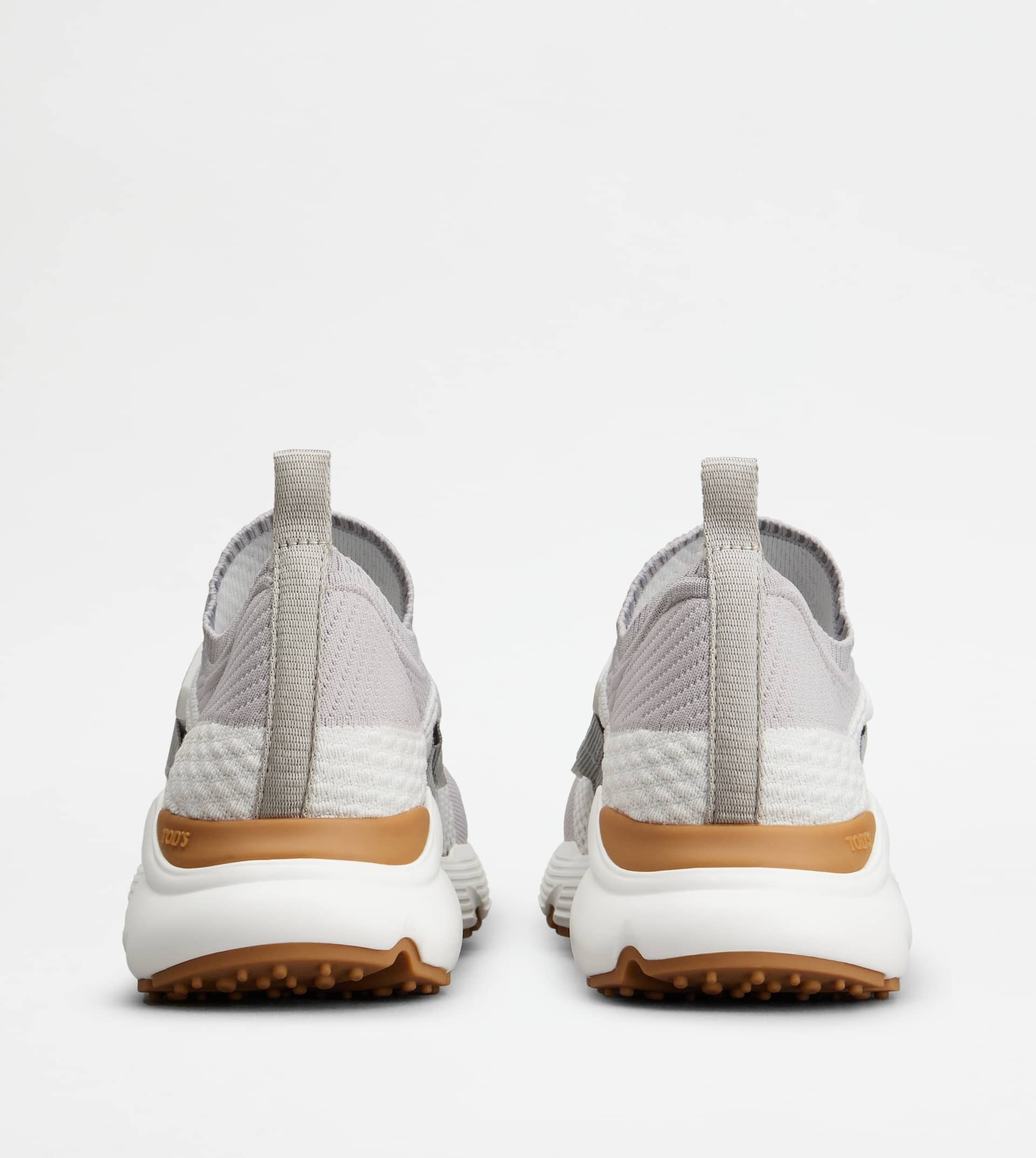 KATE SNEAKERS IN TECHNICAL FABRIC - GREY, BROWN - 3