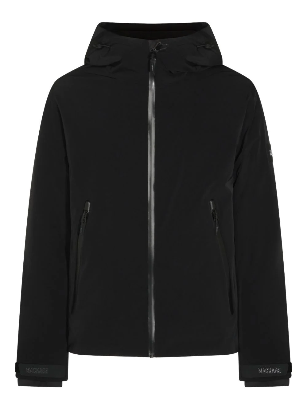zip-up hooded jacket - 1