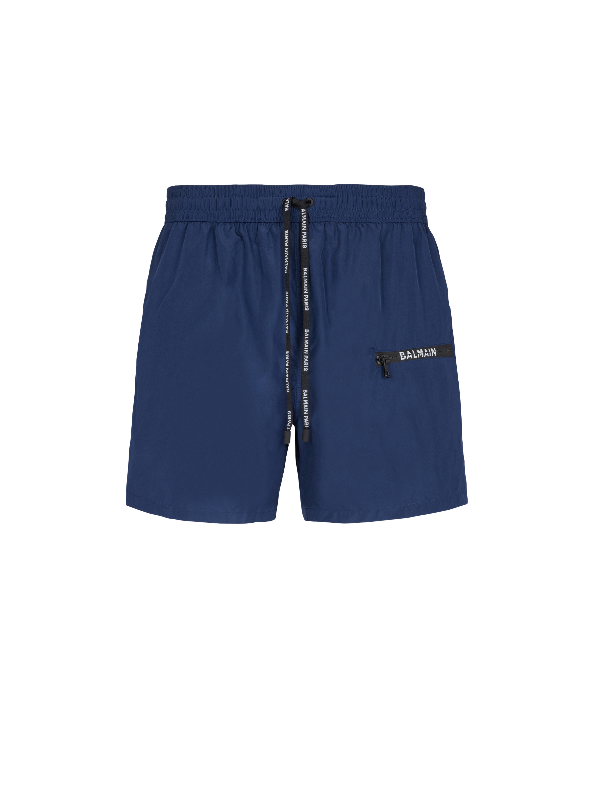 Balmain logo swim shorts - 1