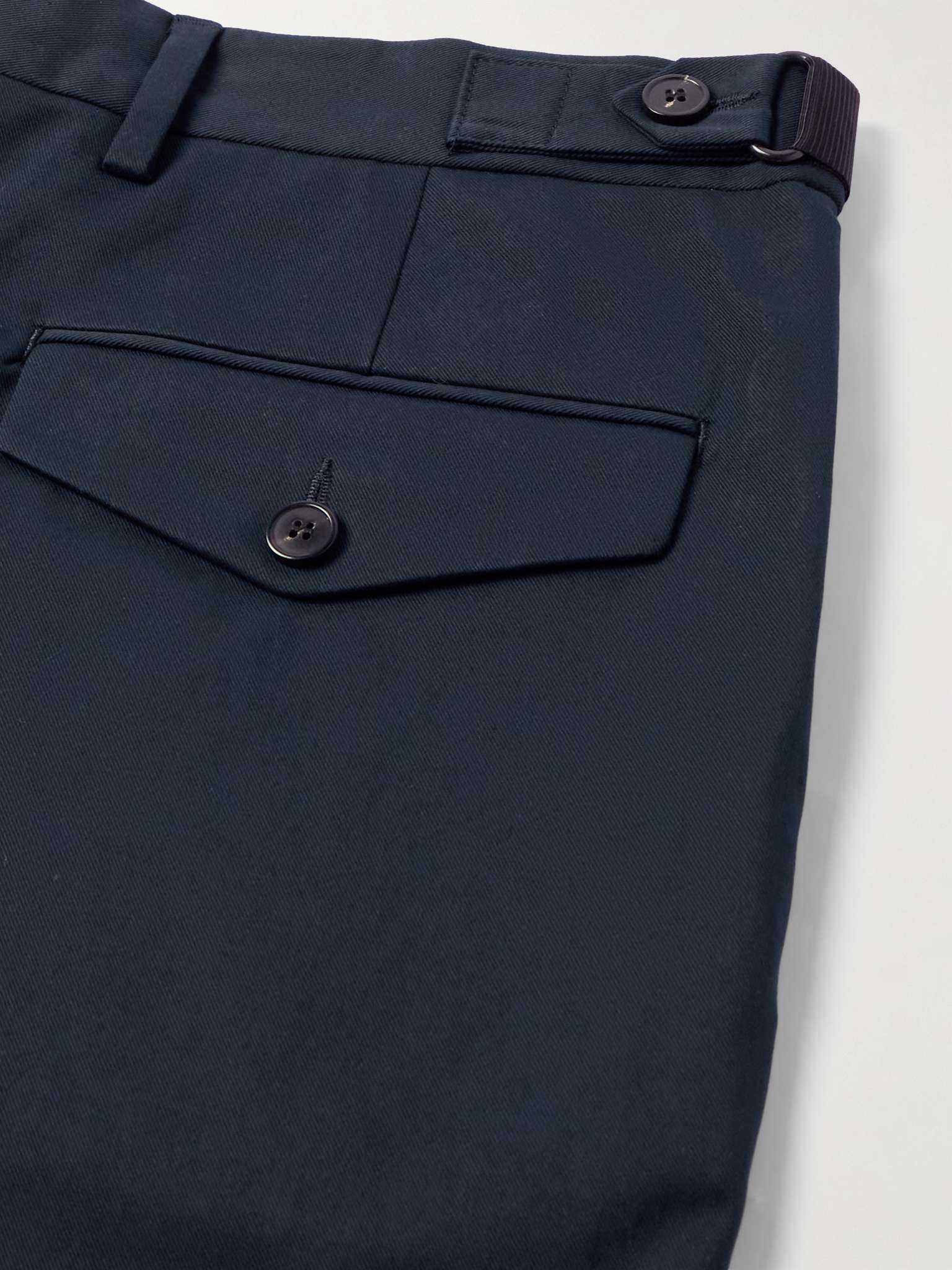 Philip Straight-Leg Cotton-Blend Twill Trousers - 5