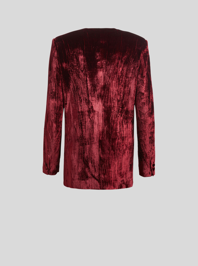 Etro FROISSÉ VELVET JACKET outlook