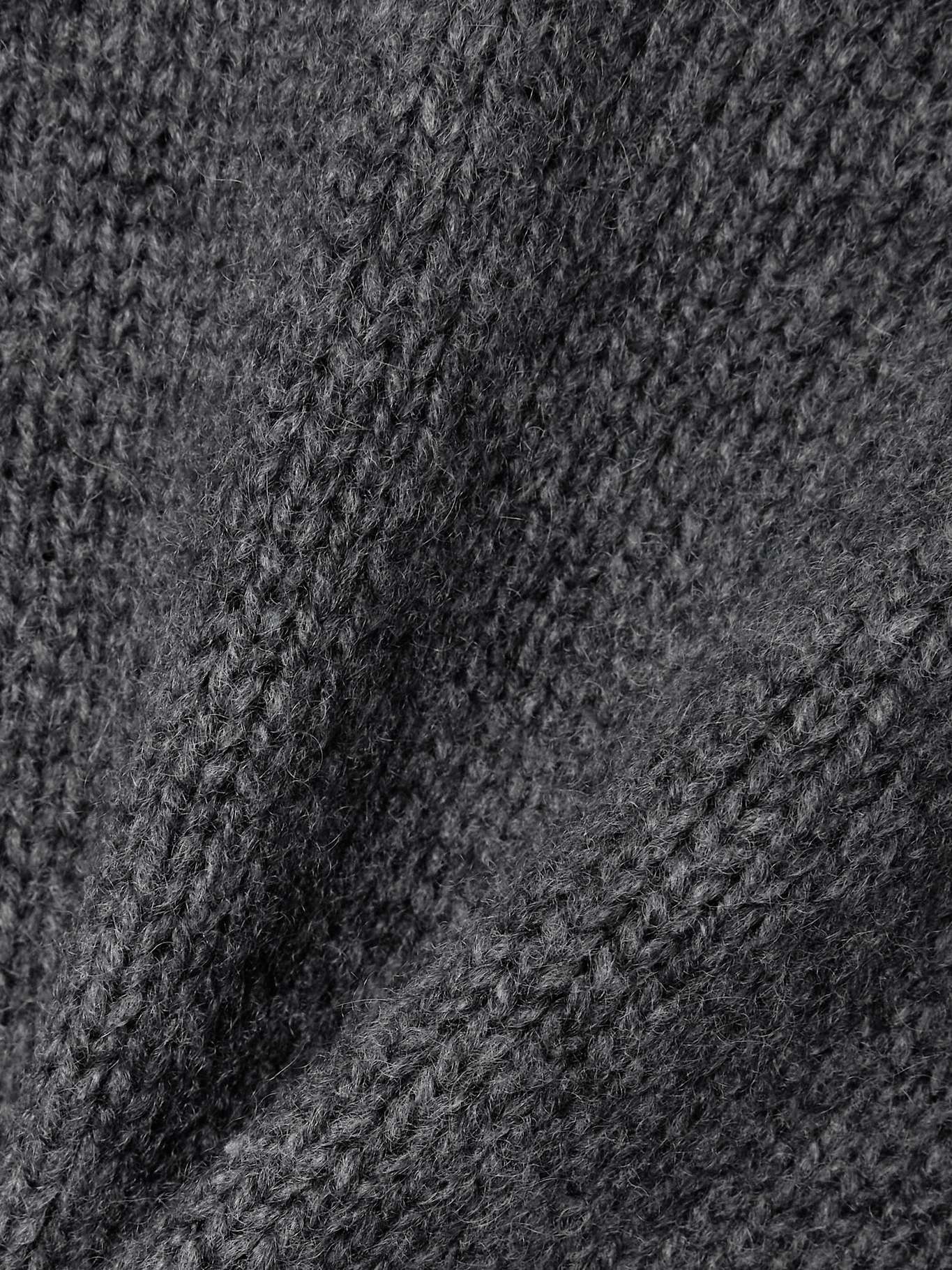Harini brushed-cashmere sweater Gray - 4